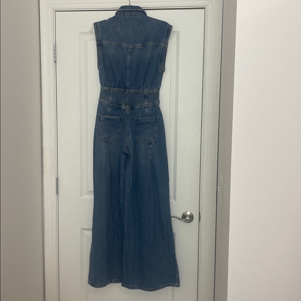 Free People CRVY Badlands Coverall We The Free Wide Leg Stagecoach Festival - Picture 12 of 13